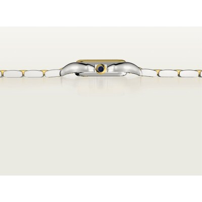 Montre Panthère de Cartier Petit modèle, mouvement quartz, or jaune, acier