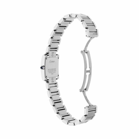 Montre Tank Française Petit modèle, mouvement quartz, acier