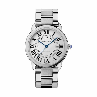 Montre Ronde Solo de Cartier 42mm, mouvement automatique, acier