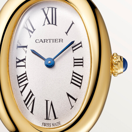 Cartier Baignoire 1920 watch, Small model, quartz movement, yellow gold