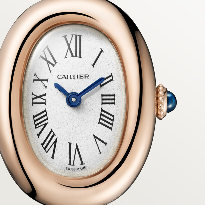 Baignoire de Cartier watch, Mini model, quartz movement, rose gold