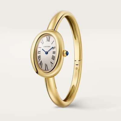 Montre Baignoire de Cartier Petit modèle, taille 16, mouvement quartz, or jaune