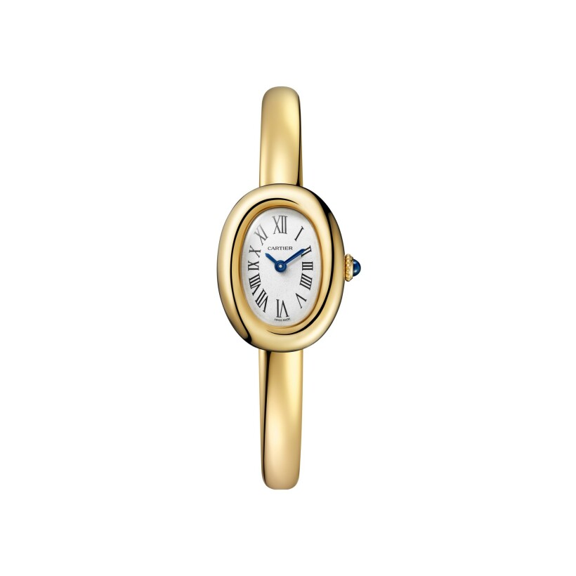 Cartier Baignoire watch (Size 15) Mini model, quartz movement, yellow gold