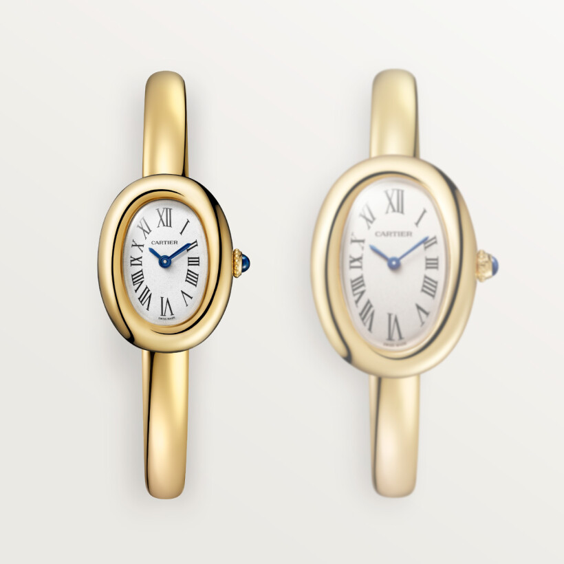 Cartier Baignoire watch (Size 15) Mini model, quartz movement, yellow gold