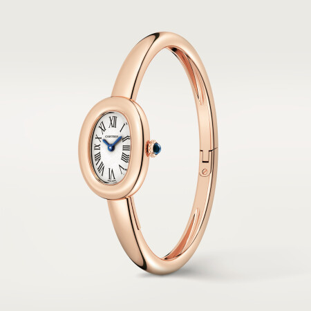 Montre Cartier Baignoire (Taille 15) Mini modèle, taille 15, mouvement quartz, or rose