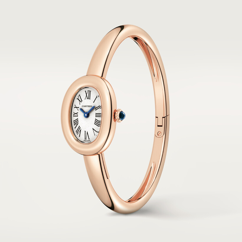 Cartier Baignoire watch (Size 15) Mini model, quartz movement, rose gold