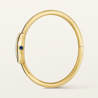 Baignoire Cartier watch Mini model, quartz movement, yellow gold