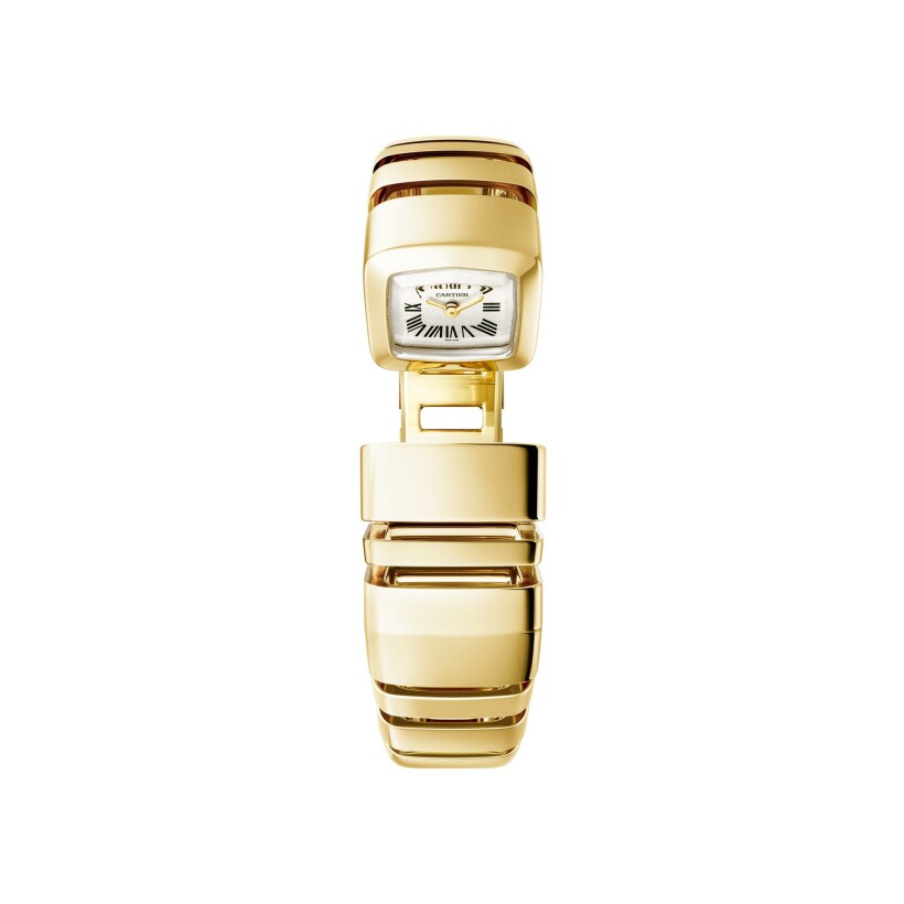 Reflection de Cartier watch (Size 15), quartz, yellow gold