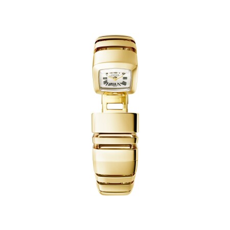 Montre Reflection de Cartier, quartz, or jaune