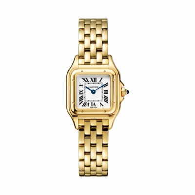 Panthère de Cartier watch, Small model, quartz movement, yellow gold