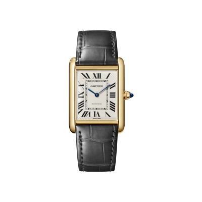 Montre Tank Louis Cartier Grand modèle, mouvement automatique, or jaune