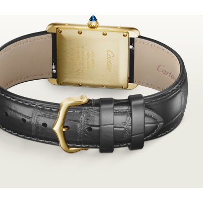 Montre Tank Louis Cartier Grand modèle, mouvement automatique, or jaune