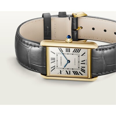 Montre Tank Louis Cartier Grand modèle, mouvement automatique, or jaune