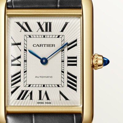 Montre Tank Louis Cartier Grand modèle, mouvement automatique, or jaune