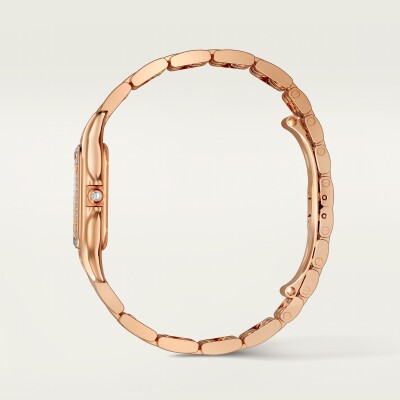 Montre Panthère de Cartier Petit modèle, quartz, or rose, diamants
