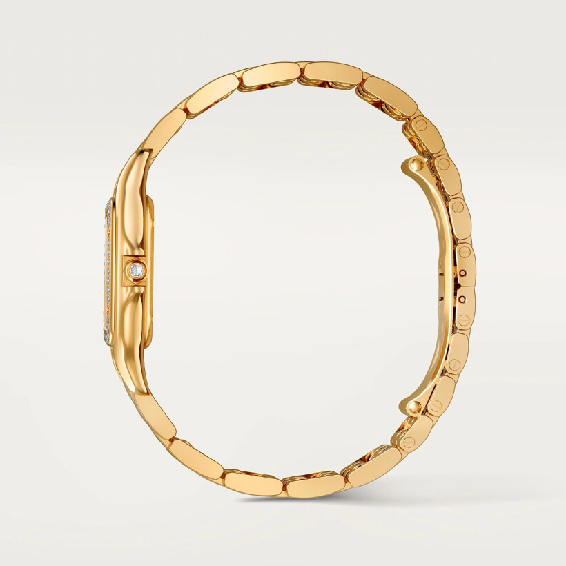 Cartier Panthère de Cartier Medium model, quartz movement, yellow gold, diamonds watch