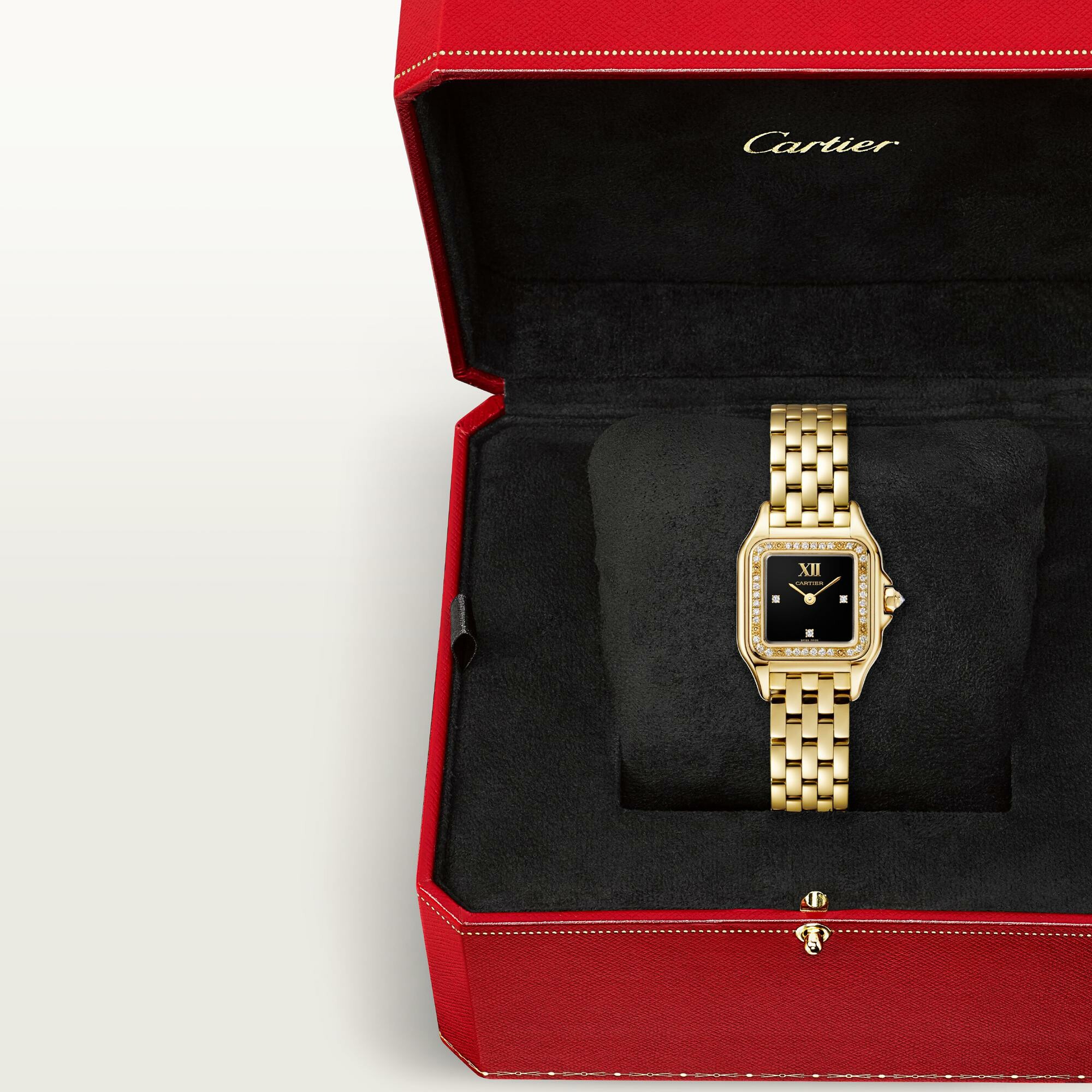 Gold best sale watch cartier