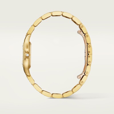 Montre Panthère de Cartier Petit modèle, mouvement quartz, or jaune, diamants