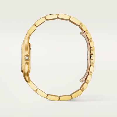 Montre Panthère de Cartier Moyen modèle, mouvement quartz, or jaune, diamants