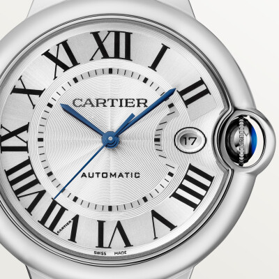 Ballon Bleu de Cartier watch, 40mm, automatic movement, steel