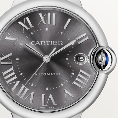 Ballon Bleu de Cartier watch, 40mm, automatic movement, steel