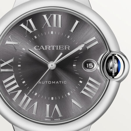 Montre Ballon Bleu de Cartier 40mm, mouvement automatique, acier