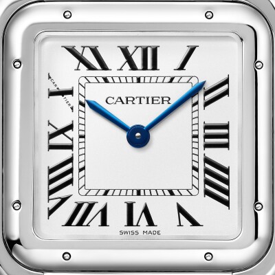 Panthère de Cartier watch, large model, quartz, steel