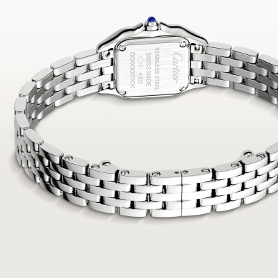 Montre Panthère de Cartier Mini modèle, mouvement quartz, acier