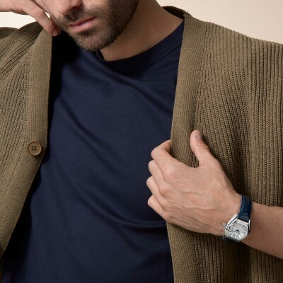 Montre Roadster Moyen modèle, mouvement automatique, acier, bracelets métal et cuir interchangeables