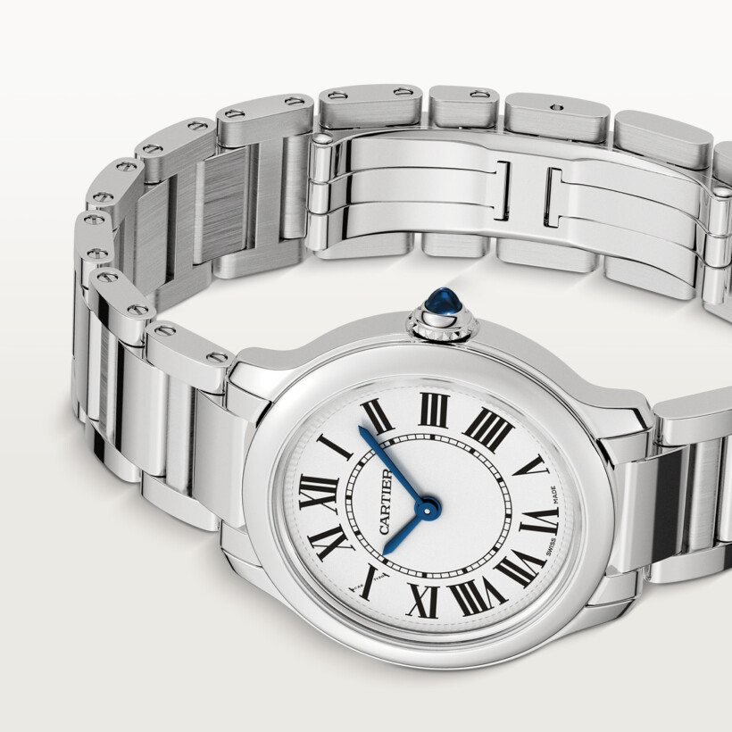 Ronde Must de Cartier watch, 29mm, steel