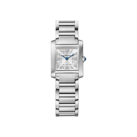 Montre Cartier Tank Française Petit modèle, mouvement quartz, acier