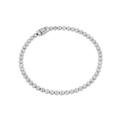 Bracelet Desmos Crystal en argent, 19 cm