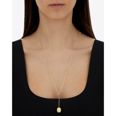Collier Nanis Dancing Gold en or jaune et diamants