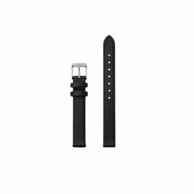 Bracelet de montre Cluse en cuir noir