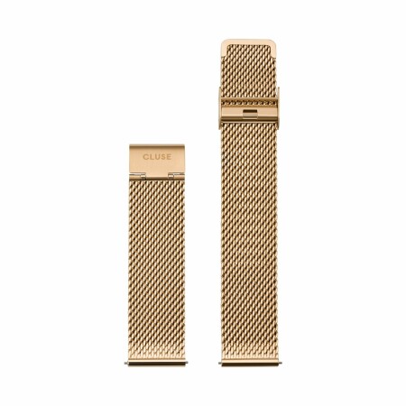 Bracelet de montre Cluse en acier Gold/Gold, 20mm