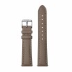 Bracelet de montre Cluse en cuir Taupe/Silver, 18mm