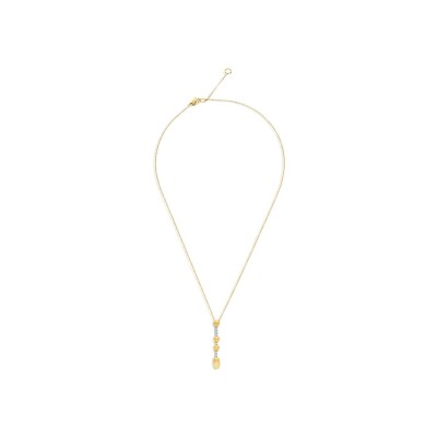 Collier Nanis Dancing Elite en or jaune et diamants