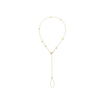 Collier Nanis Dancing Gold en or jaune et diamants