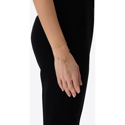 Collier Nanis Dancing Gold en or jaune et diamants