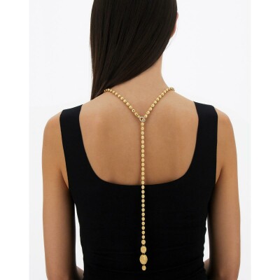 Collier Nanis Dancing Gold en or jaune et diamants