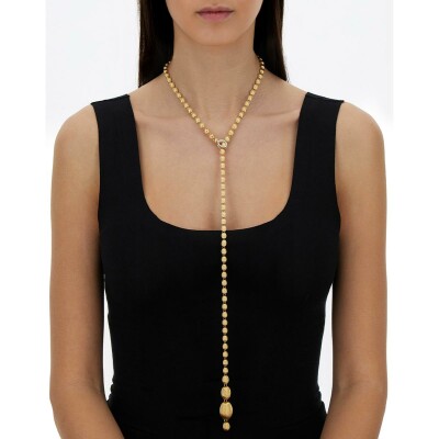 Collier Nanis Dancing Gold en or jaune et diamants