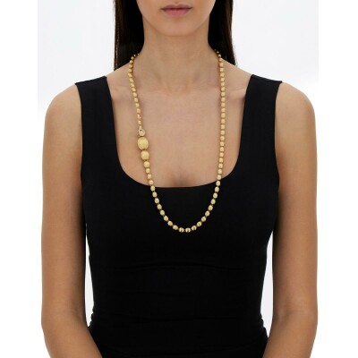 Collier Nanis Dancing Gold en or jaune et diamants