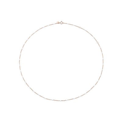 Collier Burato Linee ed Archi en or rose et Résine