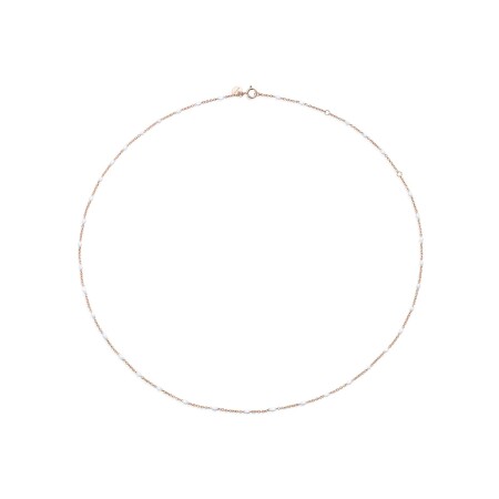 Collier Burato Linee ed Archi en or rose et Résine