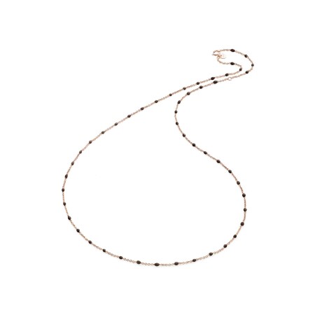 Collier Burato Linee ed Archi en or rose et Résine