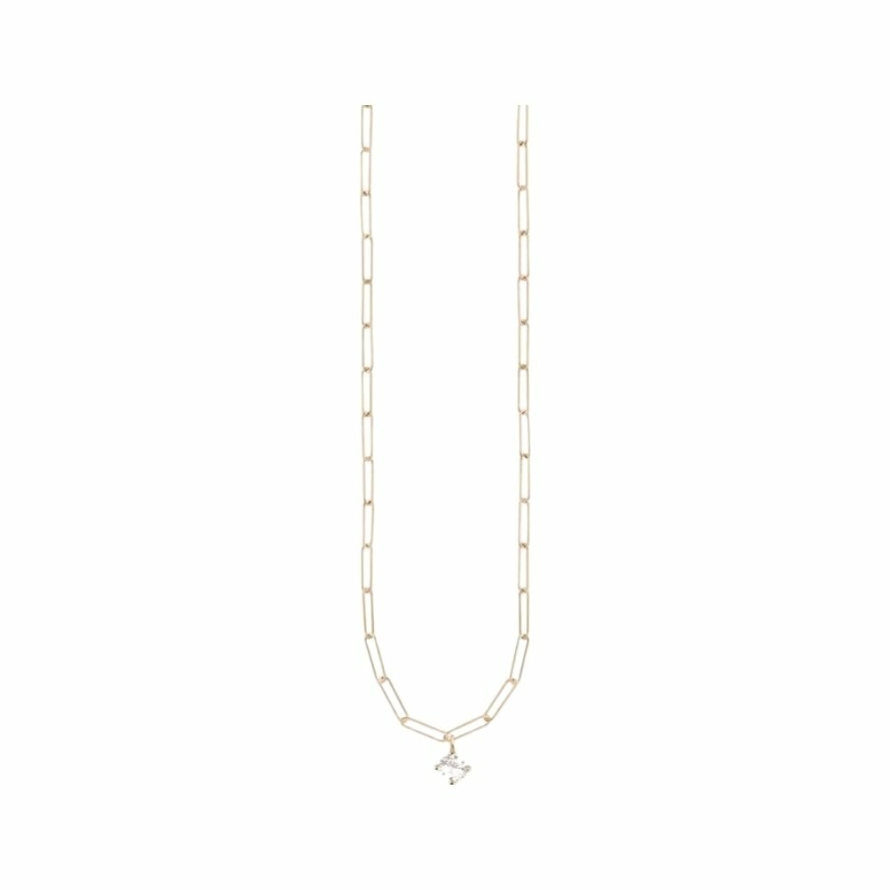 Collier Vanrycke Shaman or rose et diamant