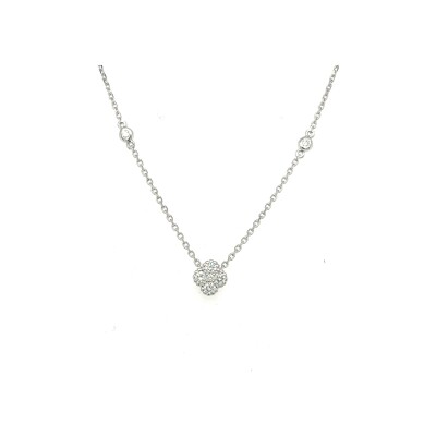 Collier Ligne Vendôme en or blanc et diamants