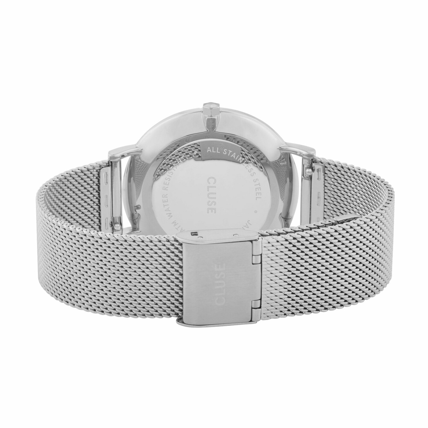 Montre Cluse Boho Chic Mesh, Silver, White/Silver