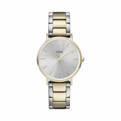 Montre Cluse Minuit 3-Link Gold Silver/Gold/Silver