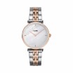 Montre Cluse Triomphe 5-Link, Rose Gold, White Pearl/Silver/Rose Gold 